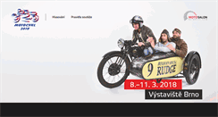 Desktop Screenshot of motocyklroku.cz
